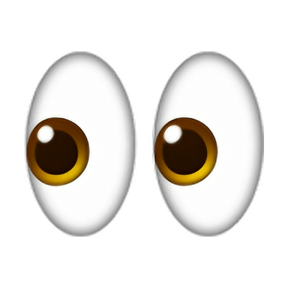 emojis eyes freetoedit #emojis#eyes sticker by @mermaid215