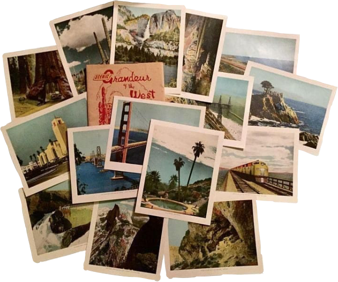 pictures california vintage roadtrip sticker by @milaroemer