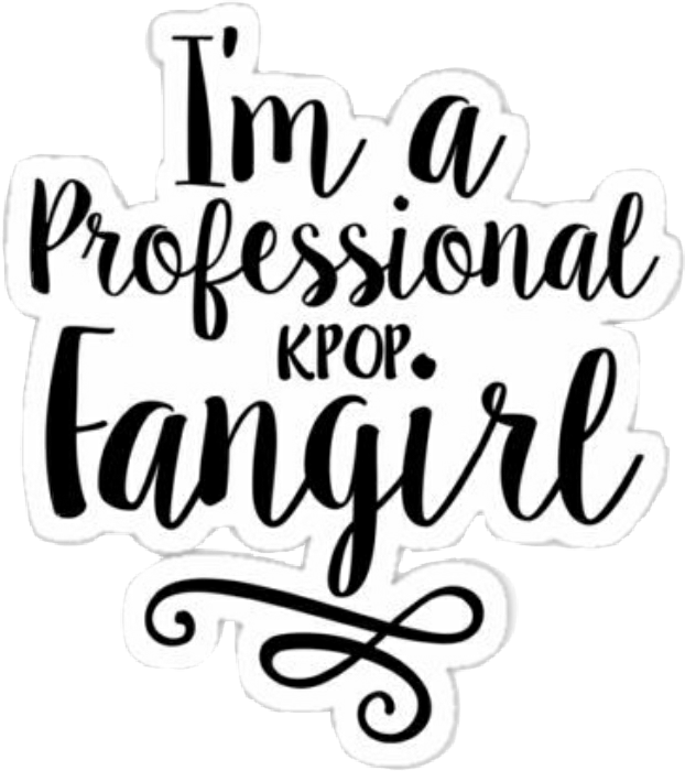 kpop fangirl freetoedit kpop sticker by taehyunggwifeu
