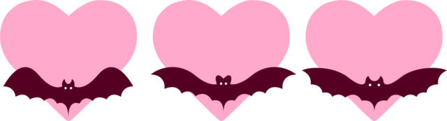 spooky halloween bats kawaii pink freetoedit