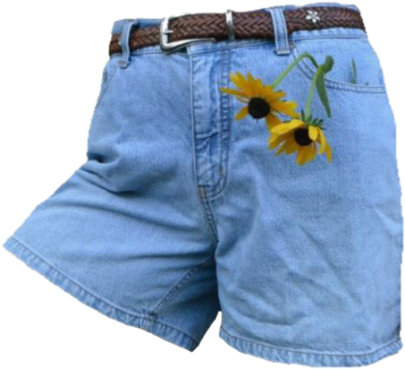 Shorts Pants Jeans Denim Jorts Sticker By Moth