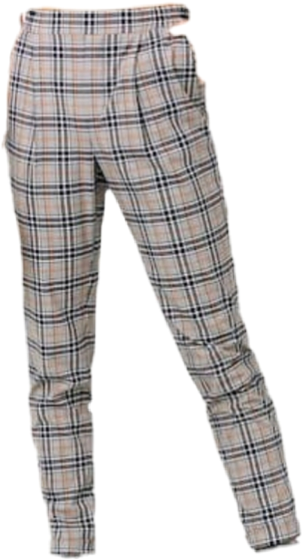 plaid aesthetic pants