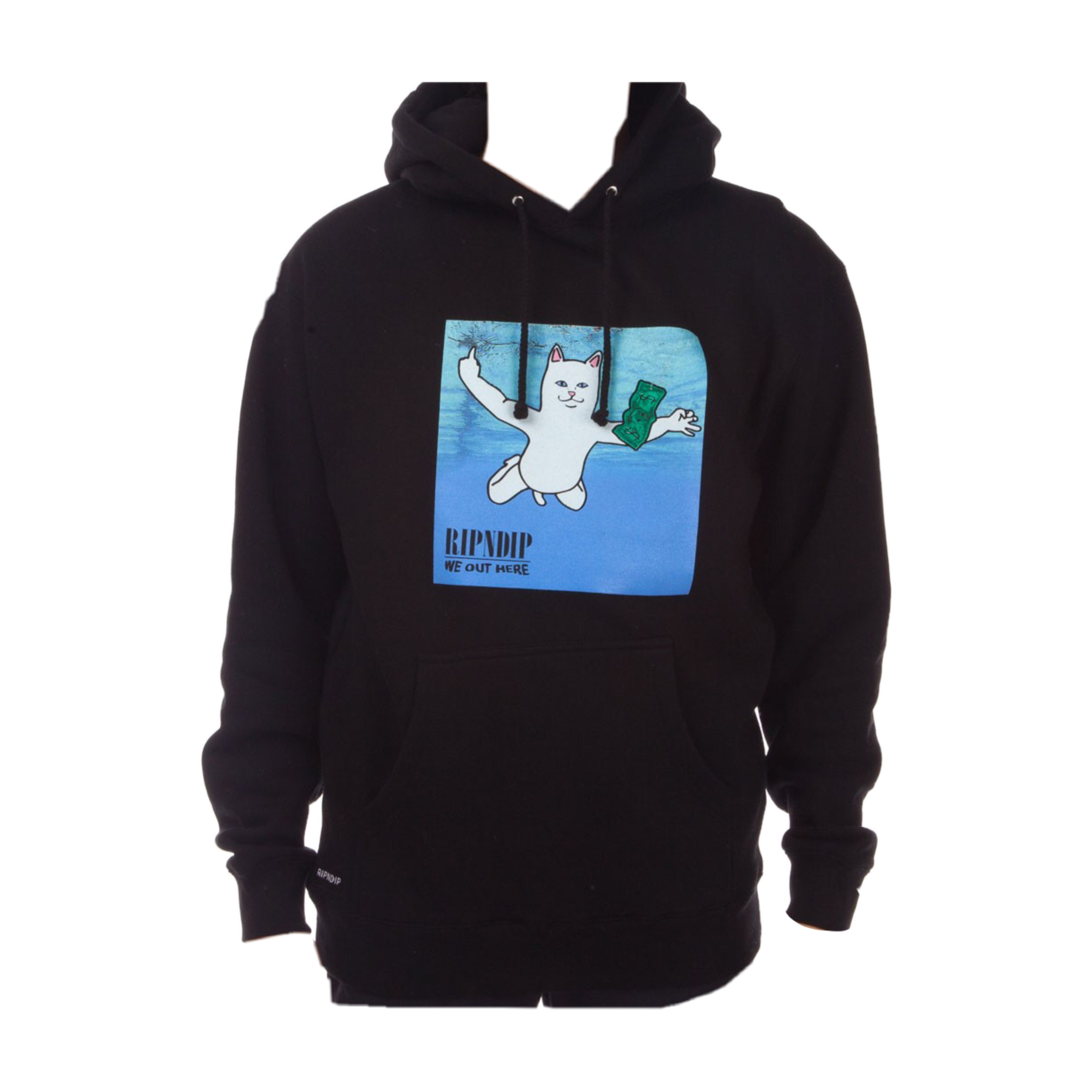 ripndip cat hoodie