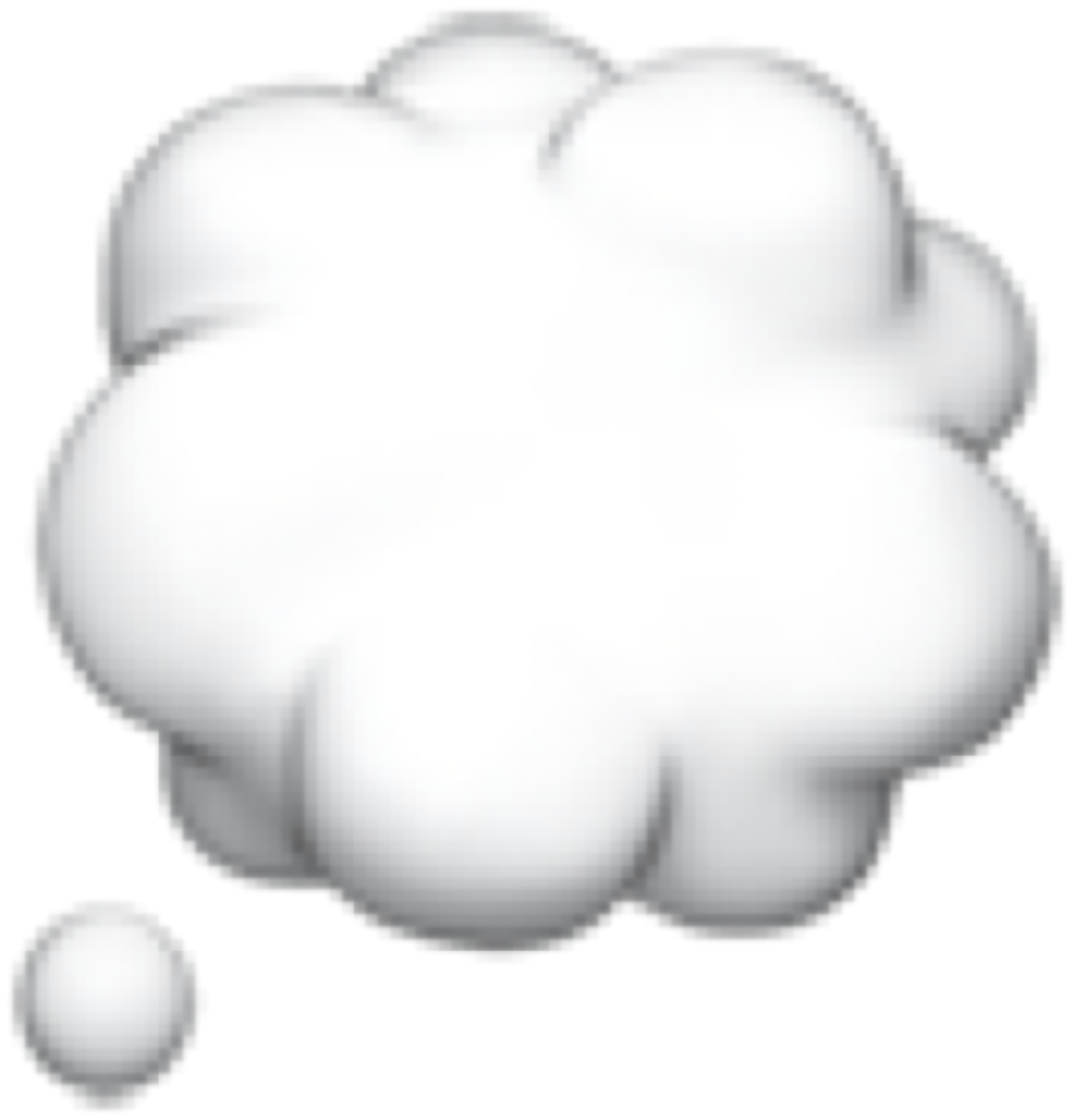 emoji bubble speechbubble thinking sticker by capinom