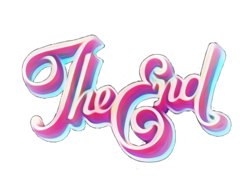 Theend Freetoedit #theend Sticker By @onkinglove