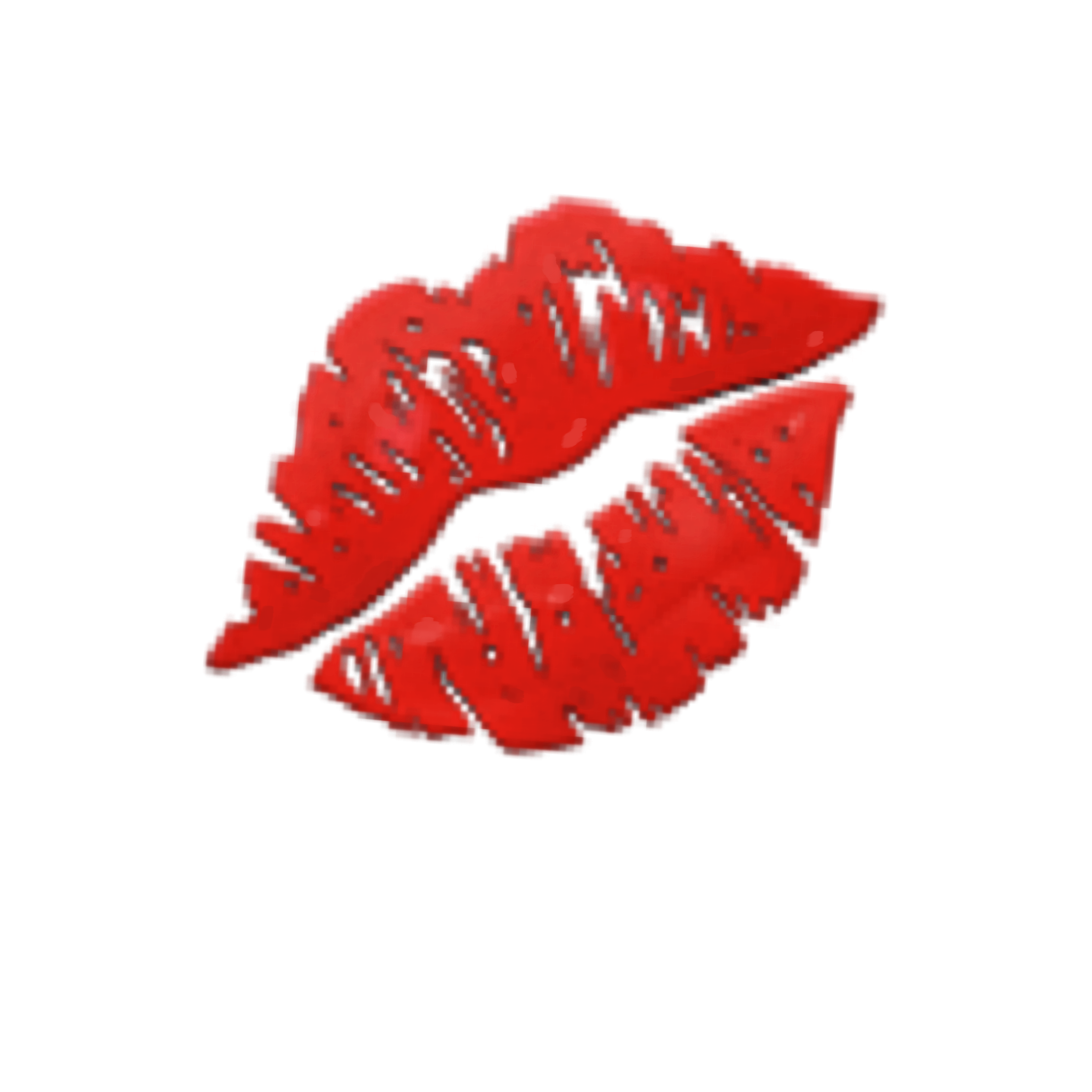 kiss emoji emojisstickers red lips lipsred bisou redaes...
