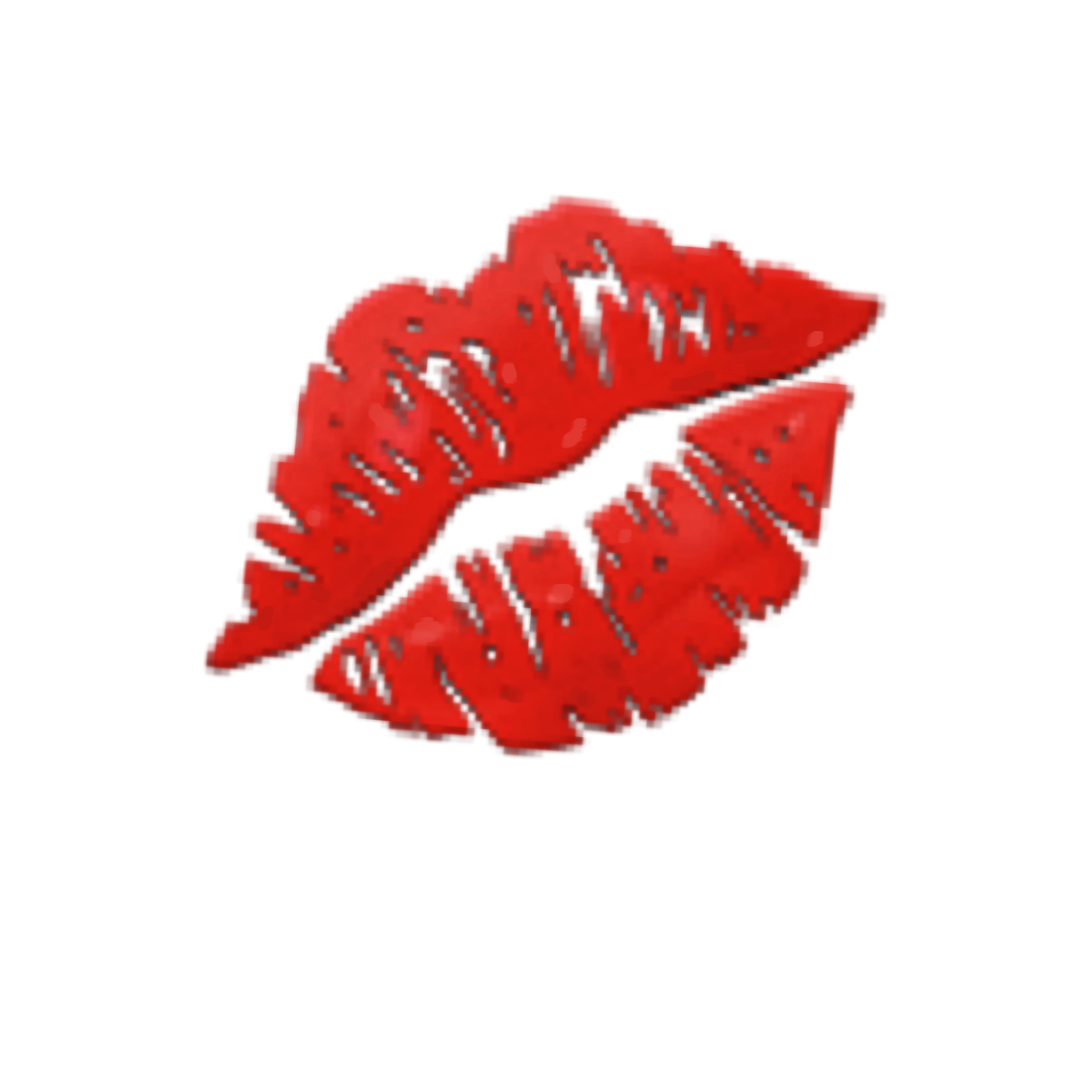 what does kiss lips emoji mean