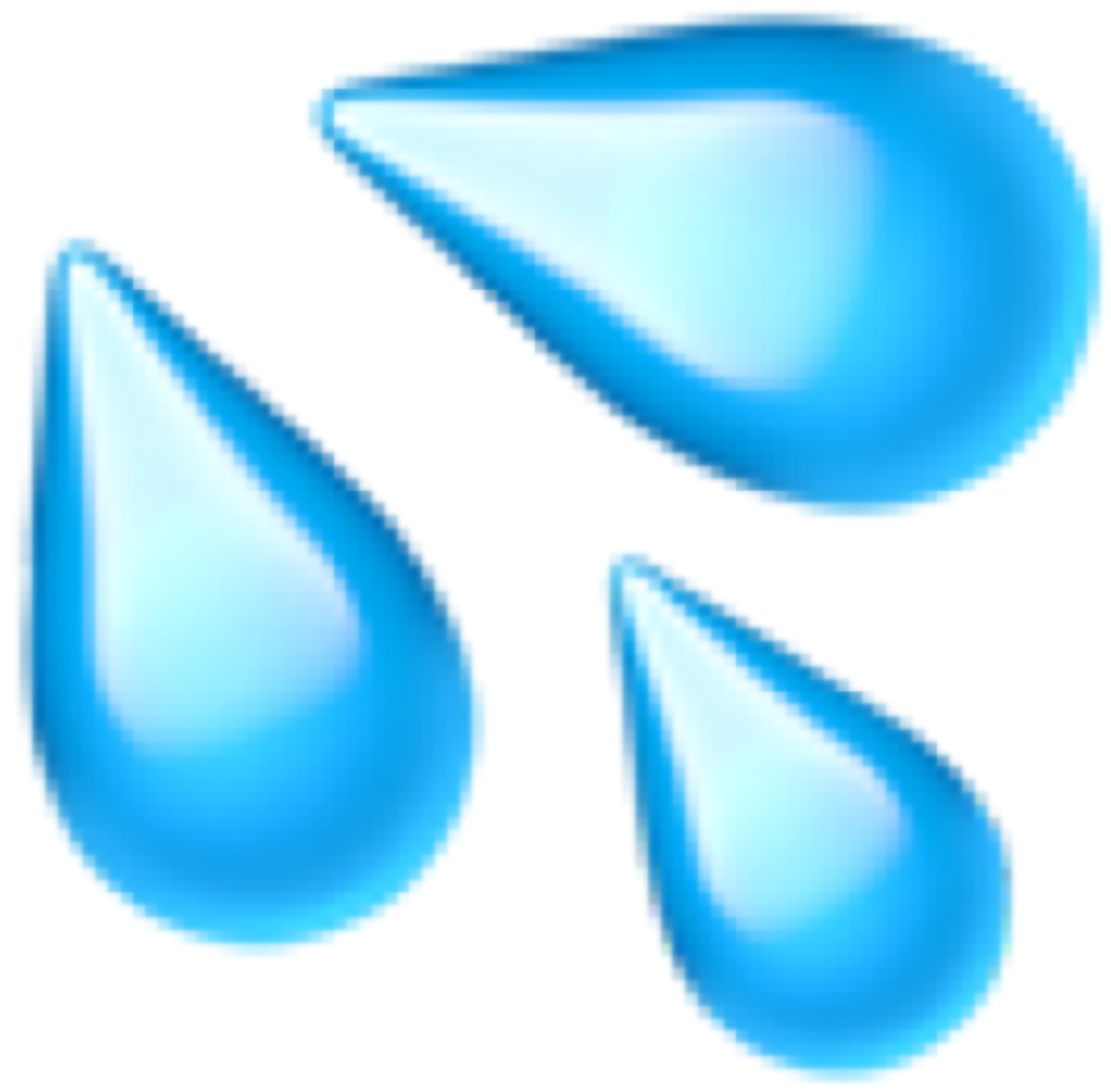 Emoji Water Tropfen Drops Sticker By 𝒩𝑒𝒾𝓃