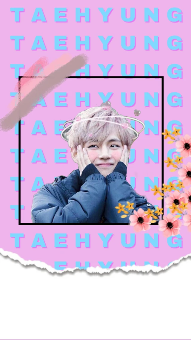 Freetoedit Taehyung Wallpaper Image By Rwinoa Reign