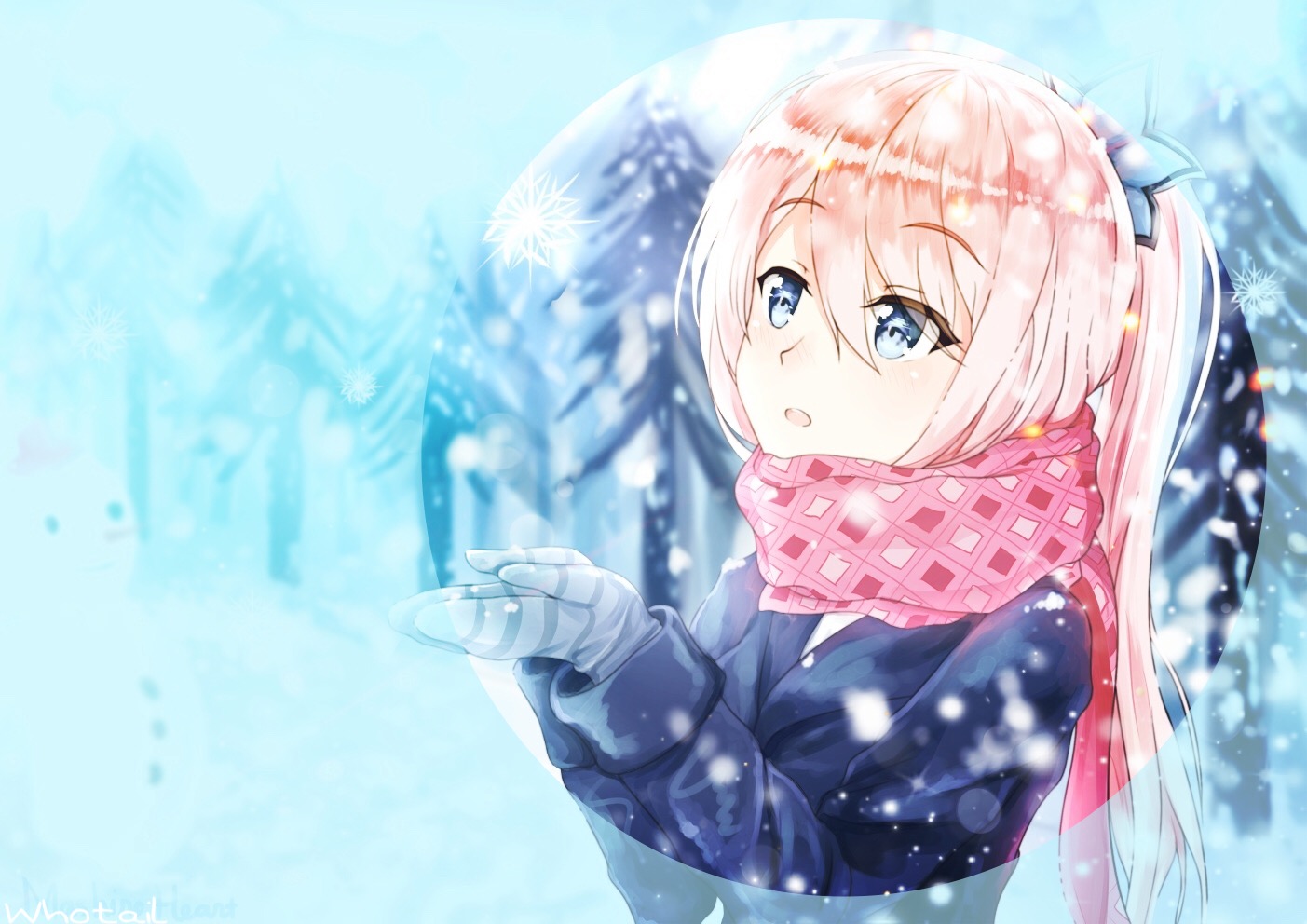 Winter Anime Girl Pfp