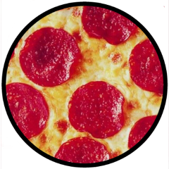 pizza circulo emoji peperoni freetoedit