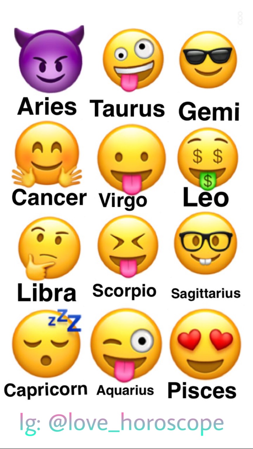 zodiac emojis copy and paste