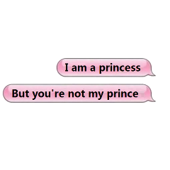 bubble text pink princess prince freetoedit