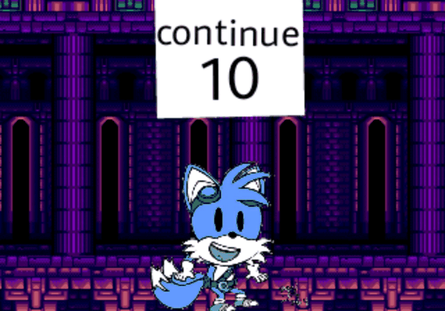 Sonic mania 3 continue - GIF by marieeugene55