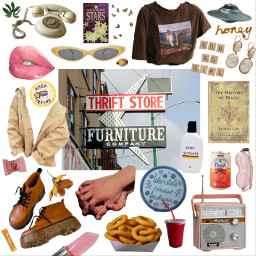 freetoedit moodboard throwback thriftstore