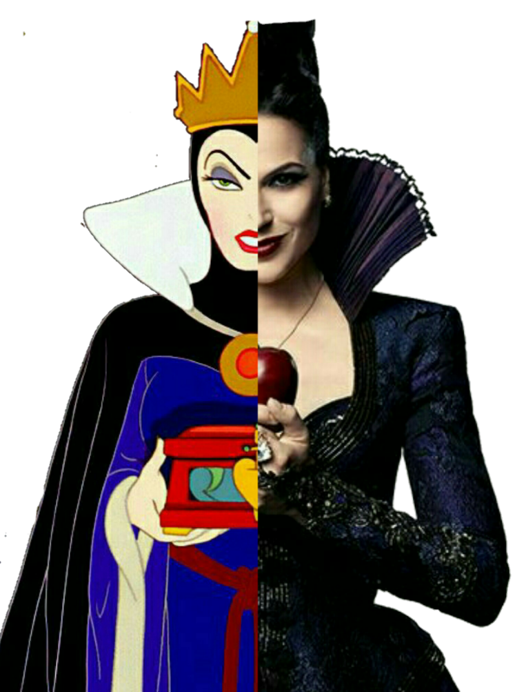 evil queen disney ouat reina sticker by @christian01hernan