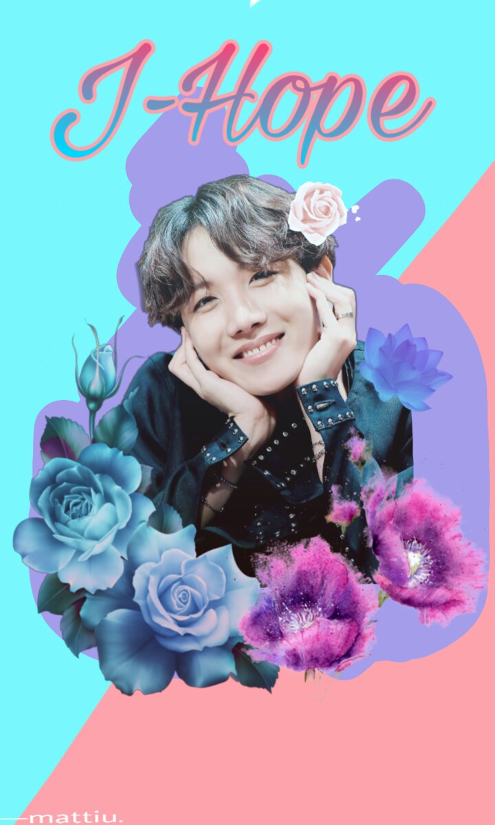 Freetoedit J Hope Bts K Pop Flowers Roses Cute