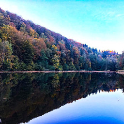 pcreflection reflection autumn lake