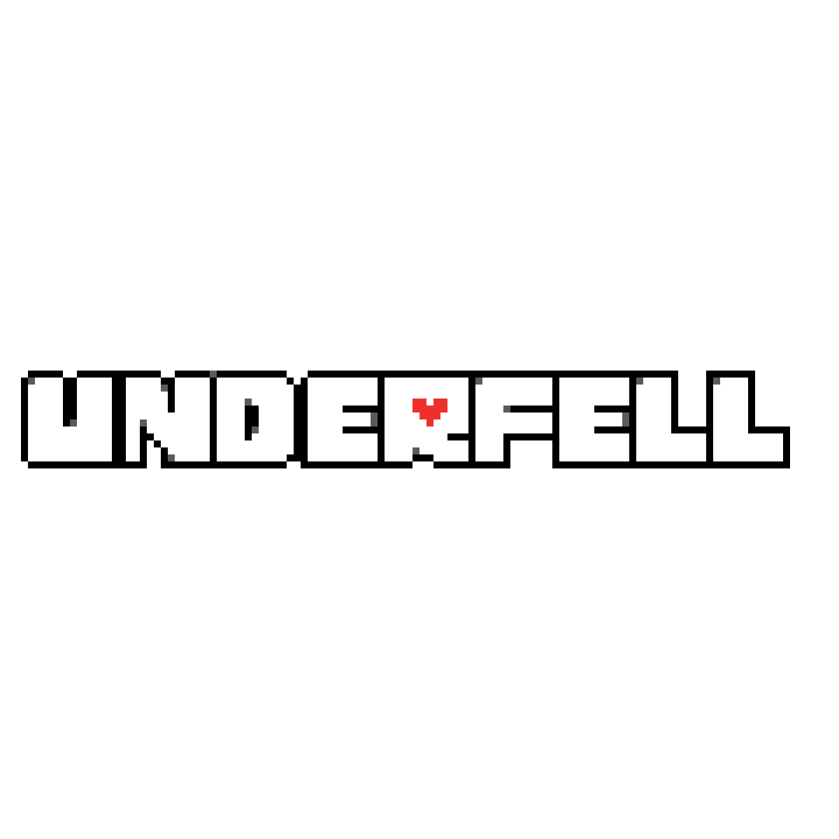 underfell undertale logo freetoedit sticker by @_hikari_2525