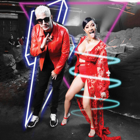 Dj Snake pic in neon lights