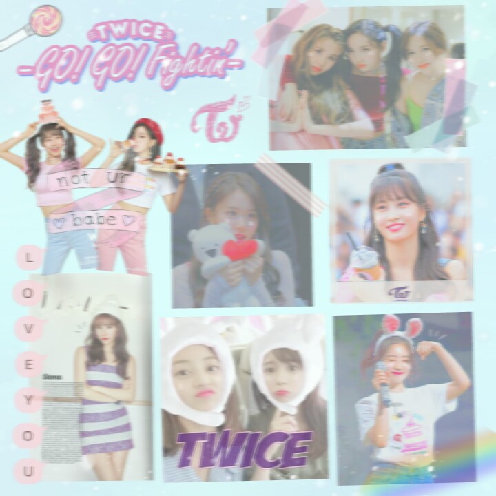 Twice プリクラ風加工 下手です Image By ましゅまろ