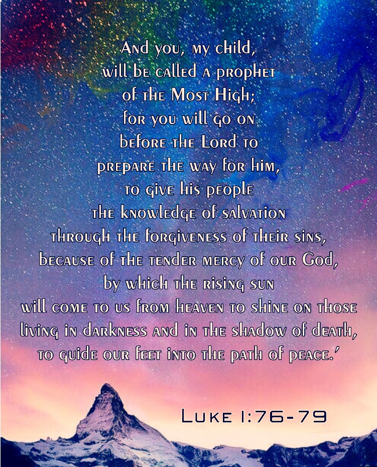 #biblequotes #bibleverse Luke 1:76-79