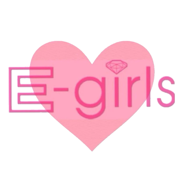 E Girls ロゴ E G Family Sticker By Sano Takebe