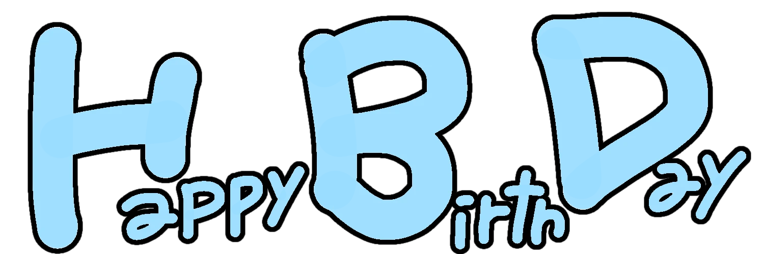 加工ステッカー手書きスタンプ文字言葉誕生日happybirthdayhbd Sticker By しいな 加工ステッカー手書きスタンプ文字言葉誕生日happybirthdayhbd Sticker By しいな