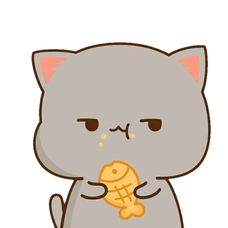cat neko kitty eat eating freetoedit sticker by @milkteabish