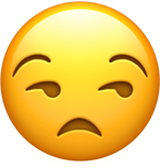 emoji emotion ios freetoedit unimpressed
