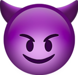 emoji emotion ios freetoedit devil