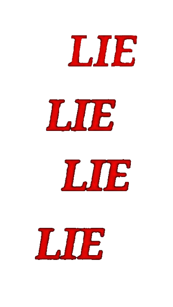 Lie Red Aesthetic Text Freetoedit Sticker By Hyunjinstan