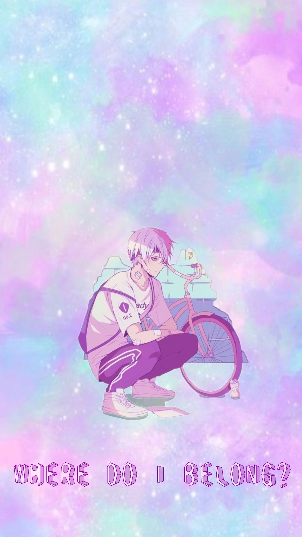Bnha Wallpaper Pastel Galaxy Image By イトリ