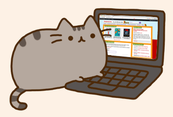 Talk to me pusheen gif picture