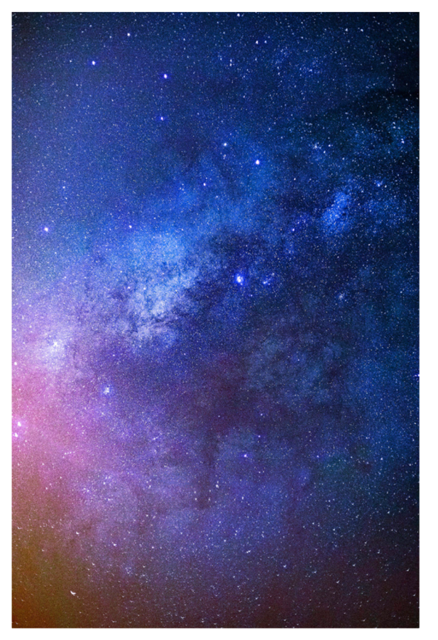 background landscape sky space star sticker by @broomo2