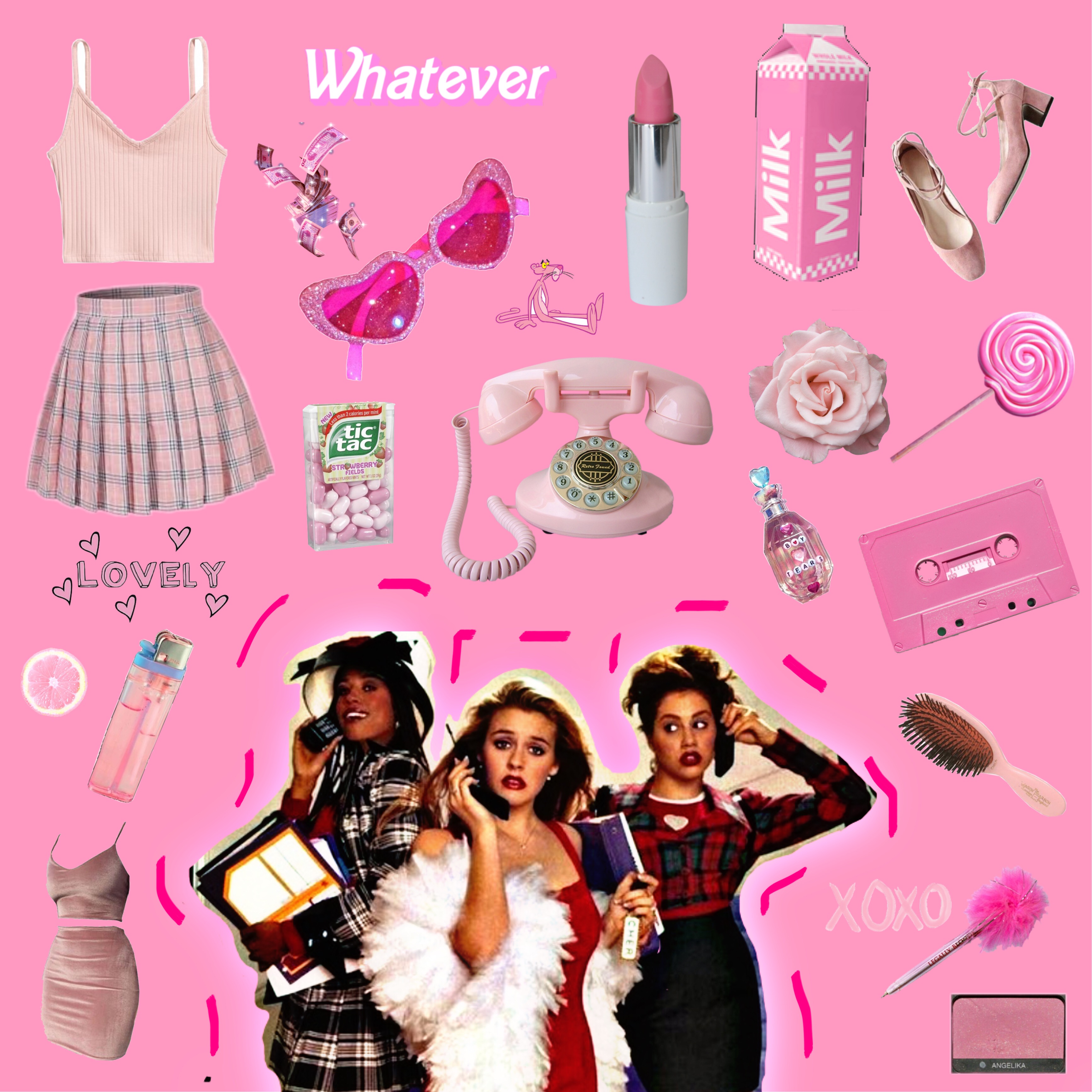 clueless freetoedit aesthetic pink image by @unknown-idoto