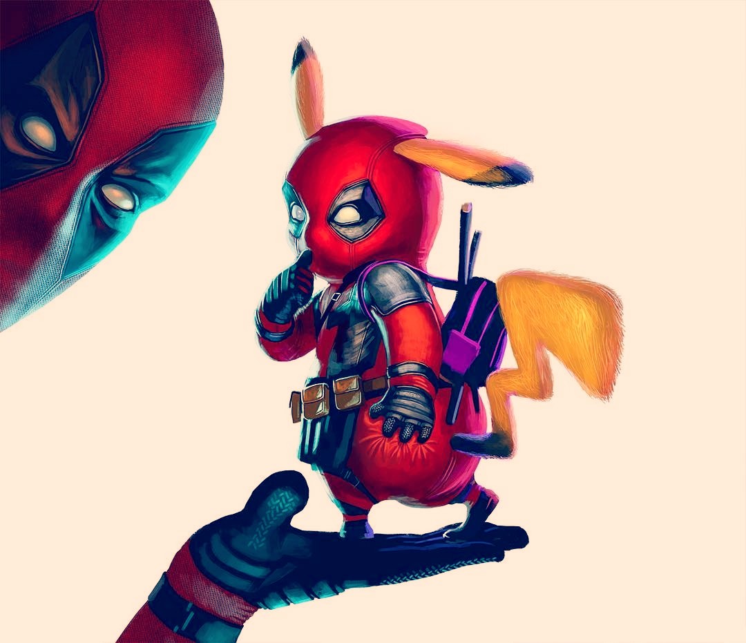 deadpool pikachu pop