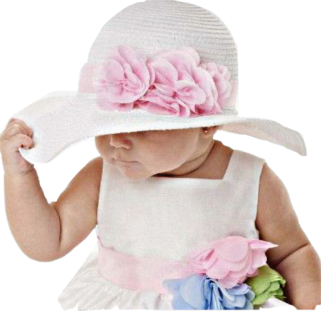 baby girl easter dress with hat