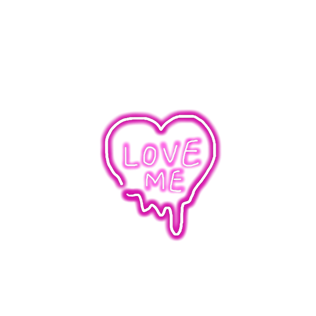 tumblr neon dudahmt loveme freetoedit sticker by @dudahmt