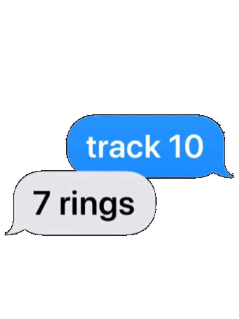 7rings Track10 Ariana Grande Arianagrande Overlay Overl