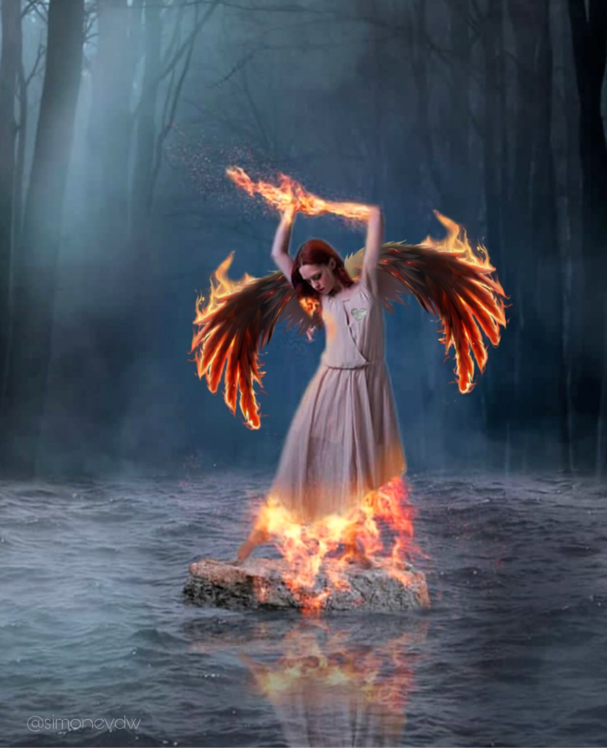 Огненный ангел женщина