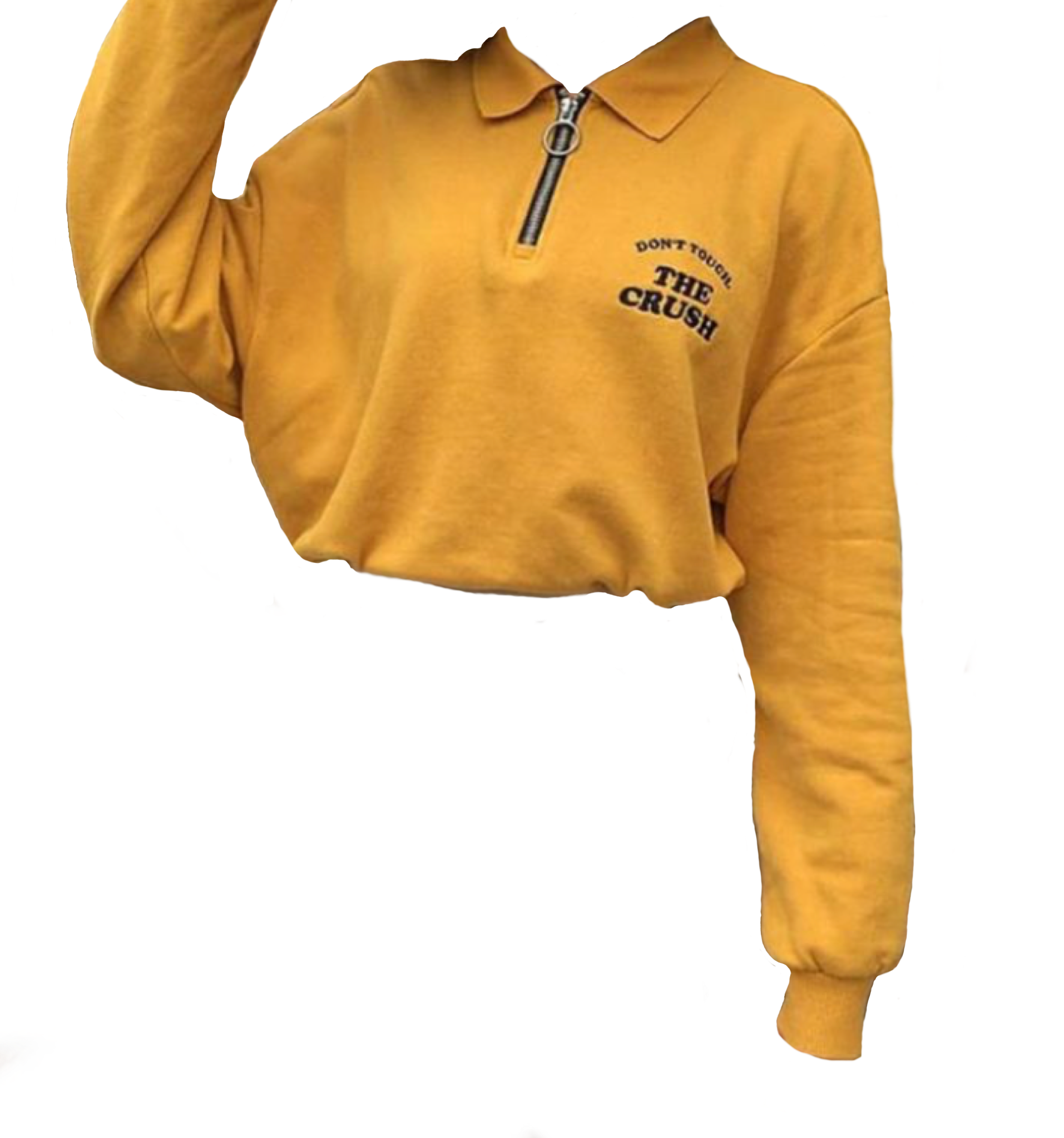 aesthetic yellow hoodie