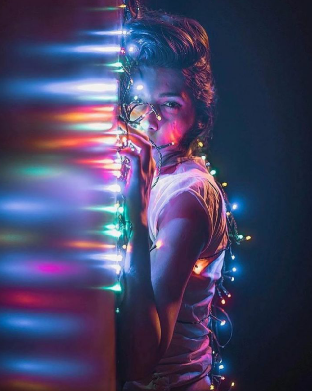 lights girl