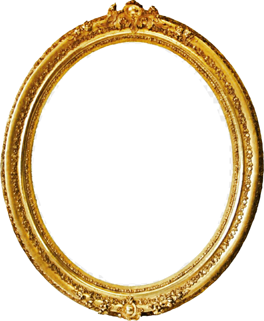 frame gold oval circle freetoedit sticker by @hanna_sasmita