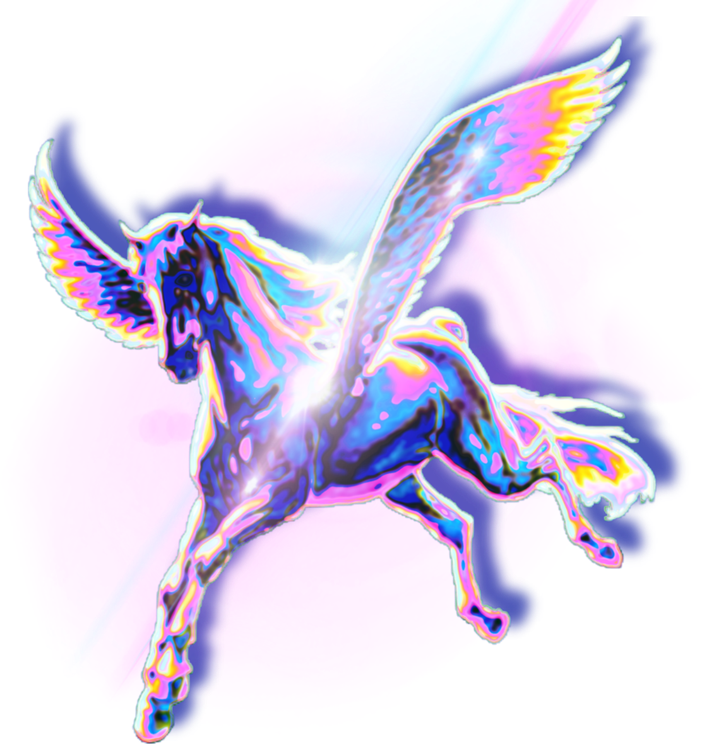 Unicorn Glitter Shiny purple