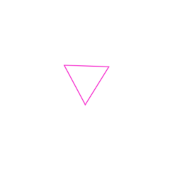 neon triangel pink freetoedit