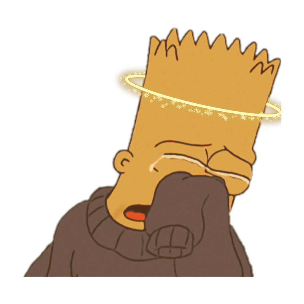 Bart Simpson Sad Crying Pictures 1080X1080 - Simpsons Sad Wallpapers