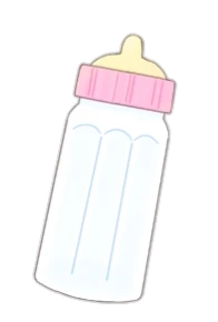 ゆめかわいい夢女子哺乳瓶加工ばぶ量産型パステルカラー Sticker By M ゆめかわいい夢女子哺乳瓶加工ばぶ量産型パステルカラー Sticker By M