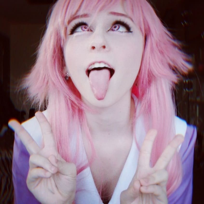 This visual is about anime cosplay ahegao ahegaoface septemba_chan freetoed...