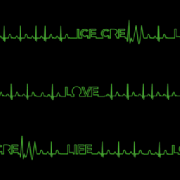 heartmonitor heart heartbeat icecream ninagarman